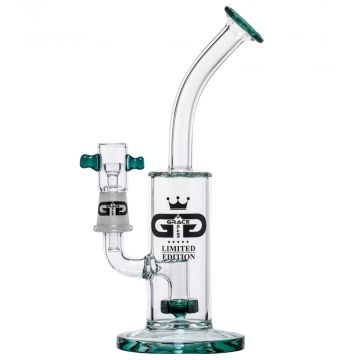 Grace Glass - Limited Edition Vapor Bubbler with Inline Showerhead Diffuser - Green