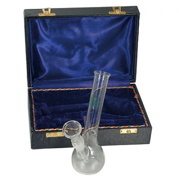 Mini Bubble Base Glass Bong in Box