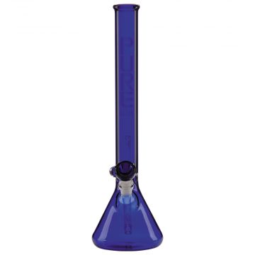 Pure Glass Classic 3814 Beaker Base Bong - 14 Inch - 38mm - Blue