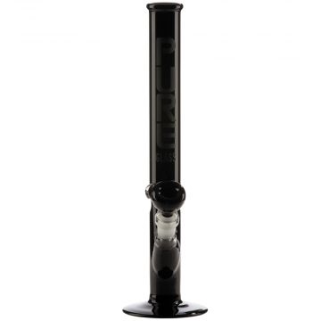 Pure Glass Classic 4418 Straight Bong - 18 Inch - 44mm - Black