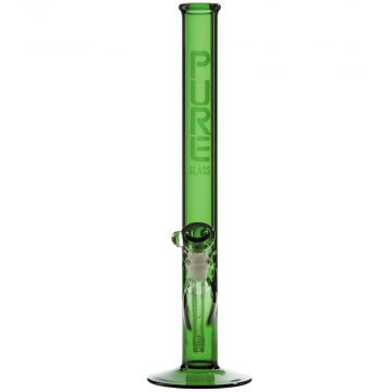Pure Glass Classic 4418 Straight Bong - 18 Inch - 44mm - Green