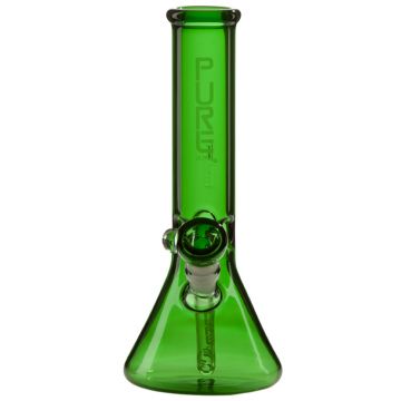 Pure Glass Classic 5012 Beaker Base Bong - 12 Inch - 50mm - Green