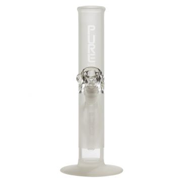 Pure Glass Classic 5012 Straight Bong - 12 Inch - 50mm - Frosted