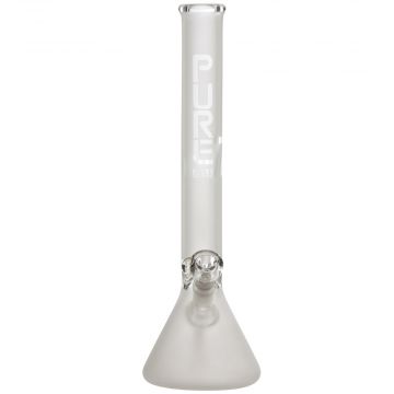 Pure Glass 7mm Glass Beaker Base Bong - 12 Inch - Frosted
