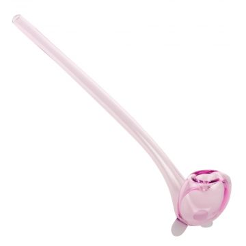 GlassHeads Solid Color Gandalf Hand Pipe | Pink