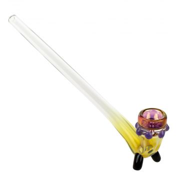 GlassHeads Fumed Gandalf Hand Pipe | Wisteria 