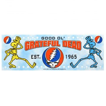 Grateful Dead "Dancing Skeletons" Bumper Sticker