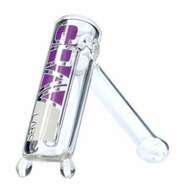 Grav Labs - Basic Bubbler Glass Hand Pipe - 32mm - Purple