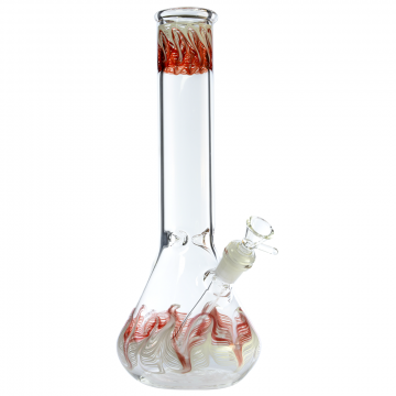 UPC Wrap and Rake Beaker Ice Bong 