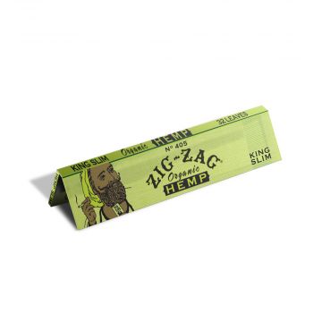 Zig Zag Organic Hemp King Size Slim Rolling Papers | Single Pack