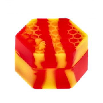 Silicone Honeycomb Container Assorted 26ml | Red 1
