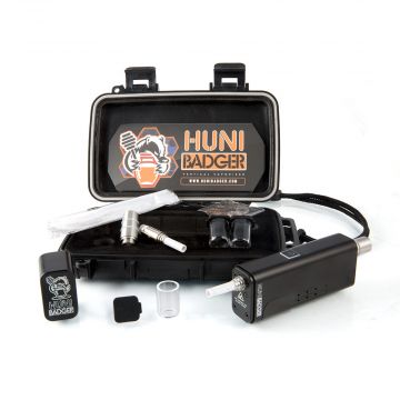 Huni Badger Concentrate Vaporizer Kit | Black | front view