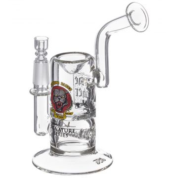 Jerome Baker –Signature Series Oil Bubbler with 5-slit Perc & Turbine Disc