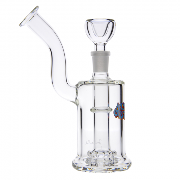 Jerome Baker - German Line Glass Mini Bong with Stacked Showerhead Perc 