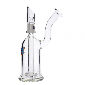 Jerome Baker - German Line Glass Curved Vapor Bong with Showerhead Perc 