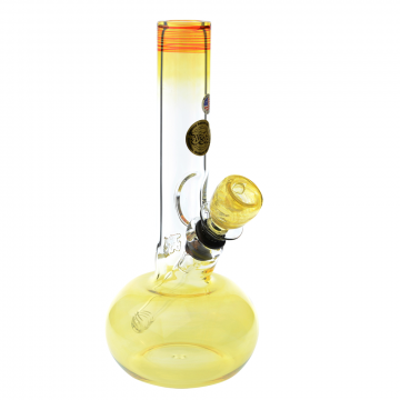 Jerome Baker - Q-Ball Bubbler with Fumed Color Print - Side view 1