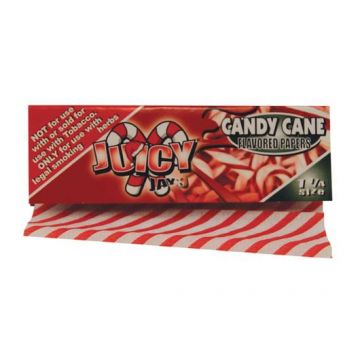 Juicy Jay's Candy Cane 1 1/4 Rolling Papers | Single Pack