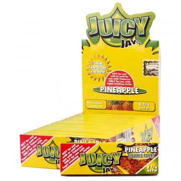 Juicy Jay's 1 1/4 Pineapple Rolling Papers