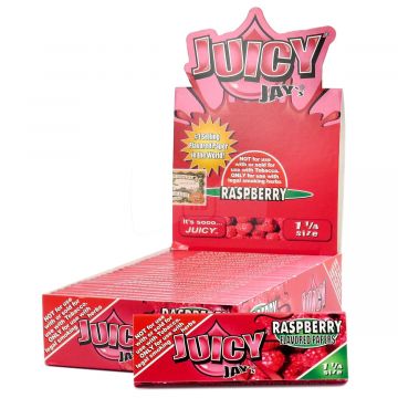 Juicy Jay's 1 1/4 Raspberry Rolling Papers