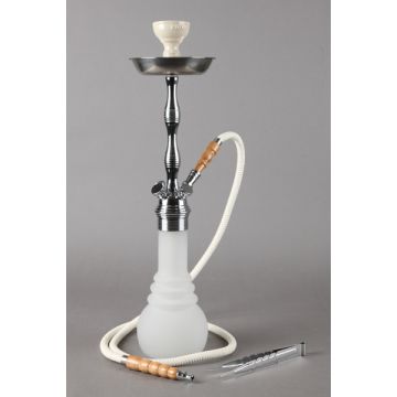 Kaya Shisha - Hookah Pipe - LED 2.0 - Frosted Glass Base