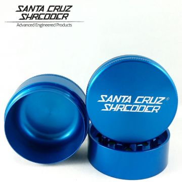 Santa Cruz Shredder Large Aluminum Grinder | 3-Part | Blue