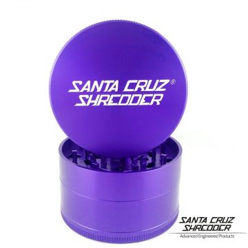 Santa Cruz Shredder Large Aluminum Grinder | 4-Part | Purple