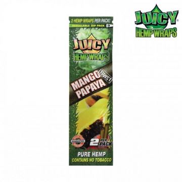 Juicy Jay's Hemp Wraps Mango Papaya Twist | 2 Pack