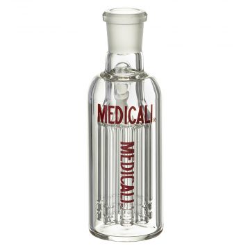 Medicali Glass - 8-Arm Tree Perc Ash Catcher - Red Label 