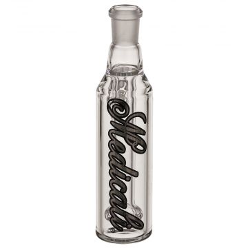 Medicali Glass - Ash Catcher with Fixed Showerhead – Silver Script Label 