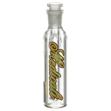 Medicali Glass - Ash Catcher with Downstem – Rasta Script Label