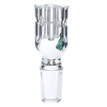 Medicali Glass 5 Snap Revolver Bowl - 18.8 mm - Teal 