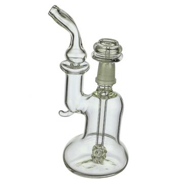 Glass Vapor Bubbler With Built-in Downstem