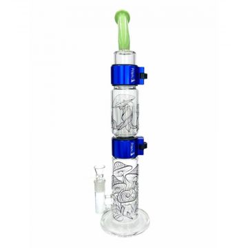 Prism Mushroom Double Stack Modular Bong | Side view 1