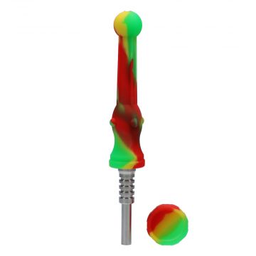 Silicone Nectar Collector | 14.5mm | Rasta