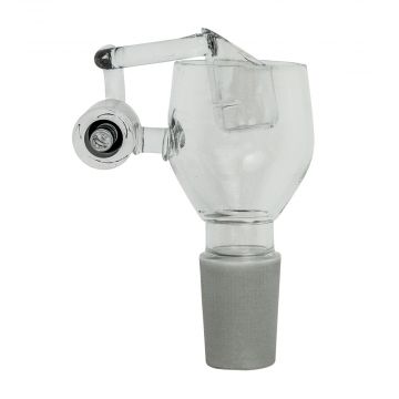 Quartz Glass Honey Pot Vapor Dome with Male Joint - 18.8mm 