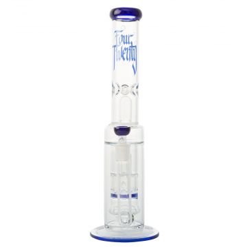 Four Twenty – Glass Ice Bong with Tornado Perc & Slitted Diffuser