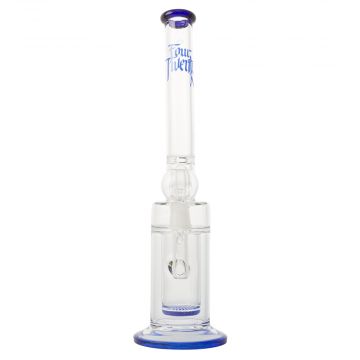 Four Twenty – Glass Concentrate Ice Bong with Blue HoneyComb Perc