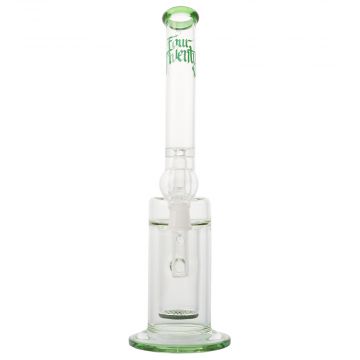 Four Twenty – Glass Concentrate Ice Bong with Green HoneyComb Perc 