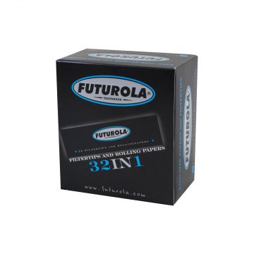 Futurola King Size Rolling Papers with Tips | Box