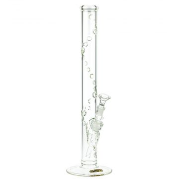 G-Spot Glass Snake Bong with Real Gold Logo | 50 cm - Side View 1