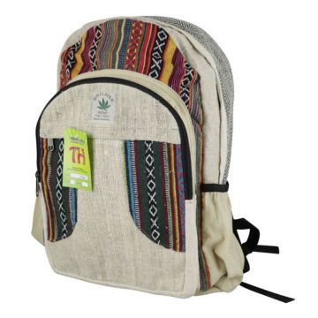 ThreadHeads Hemp 2 Zipper Backpack