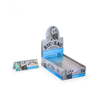 Zig Zag Ultra Thin 1 1/4 Rolling Papers | Box