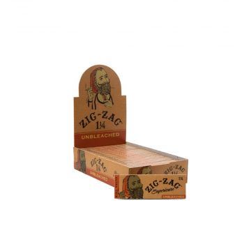 Zig Zag Unbleached 1 1/4 Rolling Papers | Box