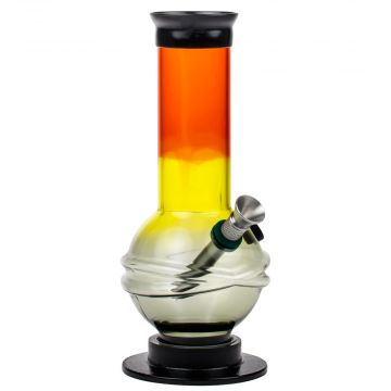 Acrylic Bubble Base Water Pipe - Colored 