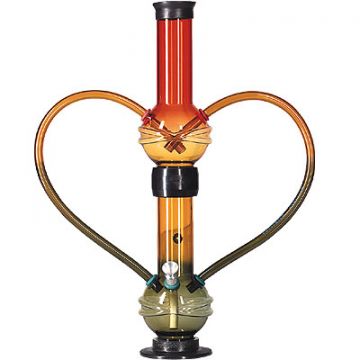 Acryl bong double colored