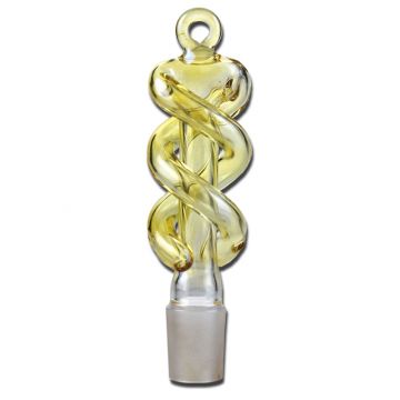 Blaze Glass - Removable Double Coil Spiral Percolator 18.8mm