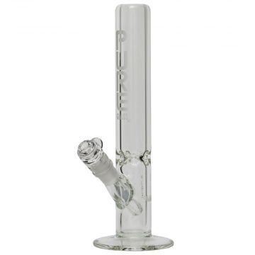 Pure Glass 9mm Straight Bong - 16 Inch - 60mm - Clear