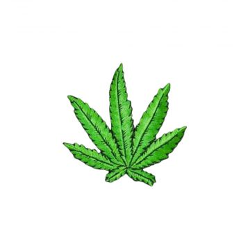 Hemp Leaf Patch