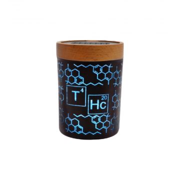 V Syndicate SmartStash Jar | Large | THC Elemental Blue