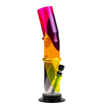 Acrylic Bong with Bent Tube | Various Colors